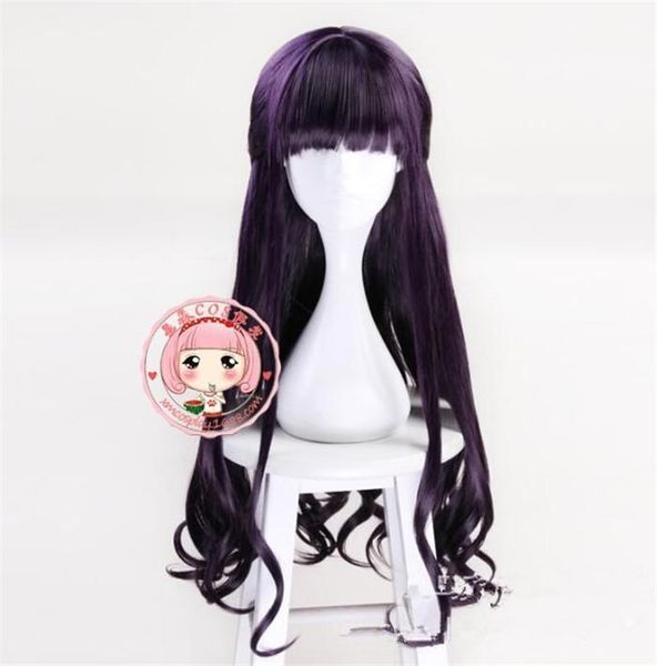 Parti Maskeleri Kart Makkesi Sakura Clear Tomoyo Daidouji Cosplay Kıvırcık Saç Uzun Peruk A578