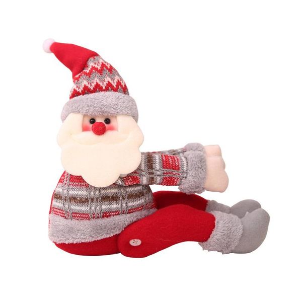 

christmas decorations curtain holder merry for home ornaments year 2021 santa claus xmas noel decor