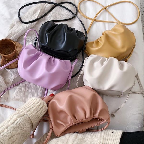 

totes shaped pu leather crossbody bags for women 2021 female small shoulder simple bag lady mini cross body handbags
