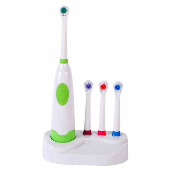 

electric toothbrush rechargeable 3 brush heads for dental care massage smart