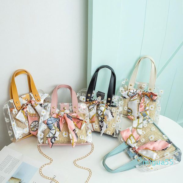

2021 transparent composite female shoulder bag messenger bolsos