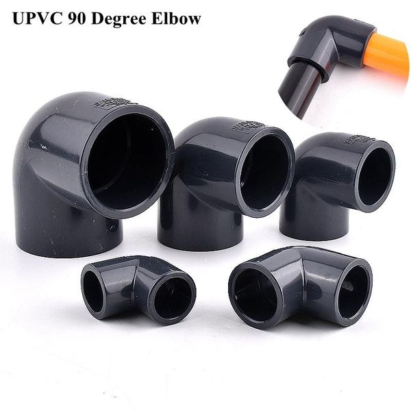

watering equipments i.d 20~225mm upvc pipe 90Â° equal elbow connector garden water tube joint irrigation system hydroponics planting frame