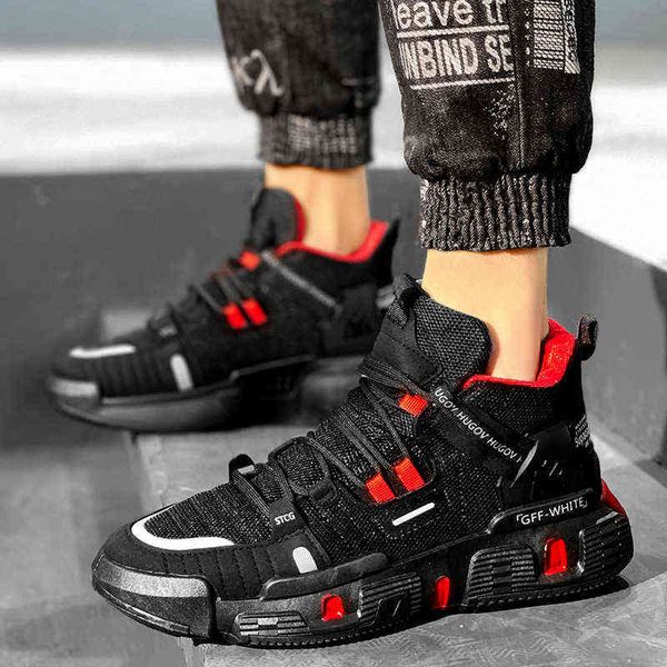 

dress shoes sports shoes daddy 2022 autumn sports mh casual fashion, Black
