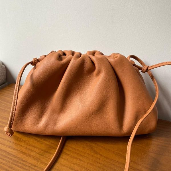 

evening bags 5a 100% genuine leather handbags fashion shoulder bag designer cloud