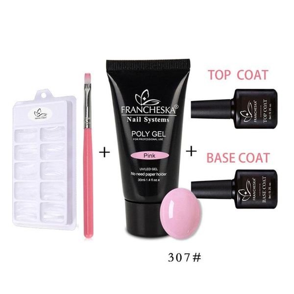 

nail gel ur sugar 30ml nude extension clear quick building trendy art design salon easy diy, Red;pink