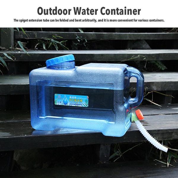 

outdoor water container carboy with spigot portable storage carrier jug canteen for cars camping hiking emergency bags