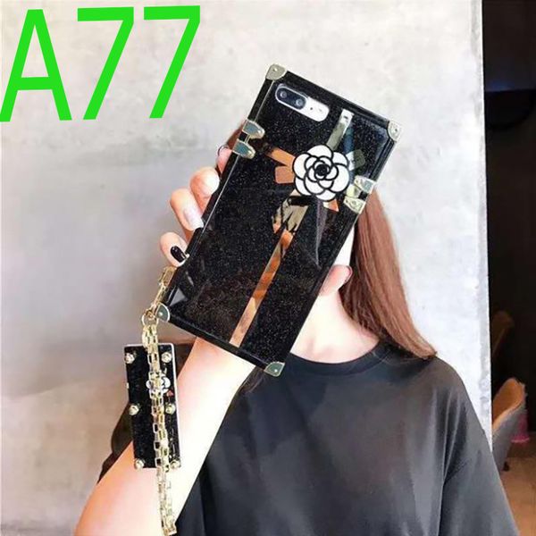 

luxury fashion brand square phone case for iphone 12 11 pro x 10 xs max xr 7 8 plus samsung s10 9 8 20 plus cover shell