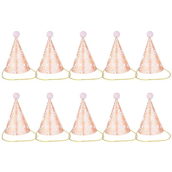 

party hats 10pcs sequin adults kids birthday headdress favors