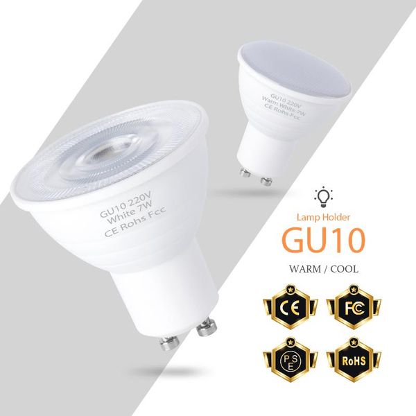 

bulbs led spot light gu10 bulb e27 lamp 220v e14 spotlight mr16 lampada gu5.3 corn ampoule 5w 7w 2835smd