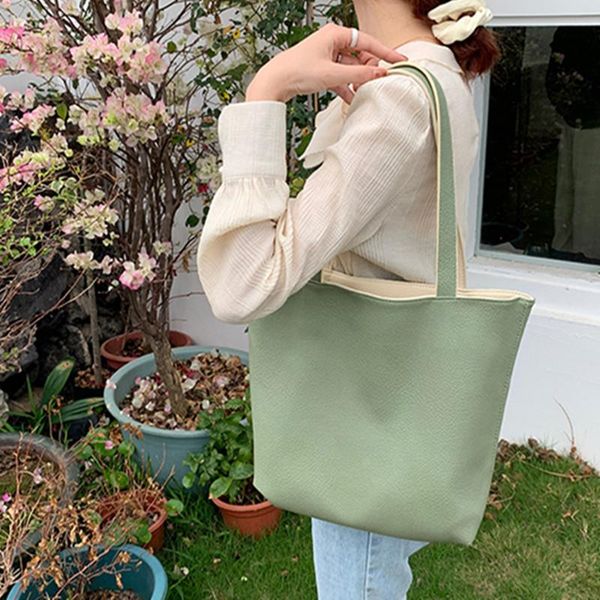 

evening bags versatile double-sided tote bag underarm luxury fashion ladies handbag bucket designer large women