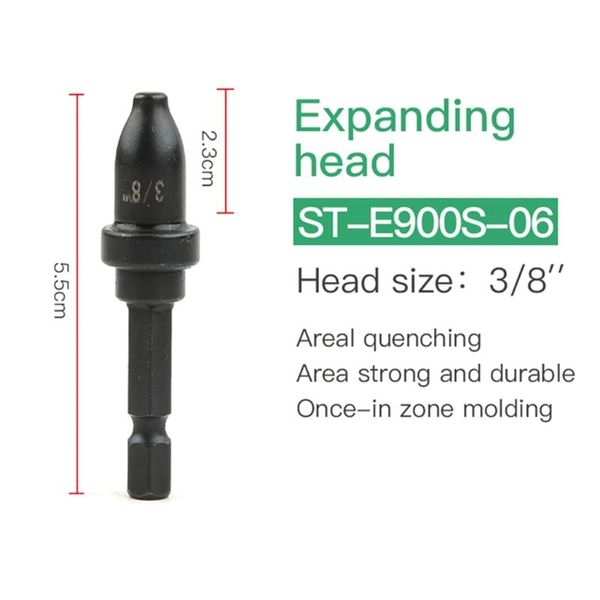 

professiona electric drills 964e durable high temperature quenching various design copper pipe dril for air-conditioning reamer 3/4 5/8 1/2