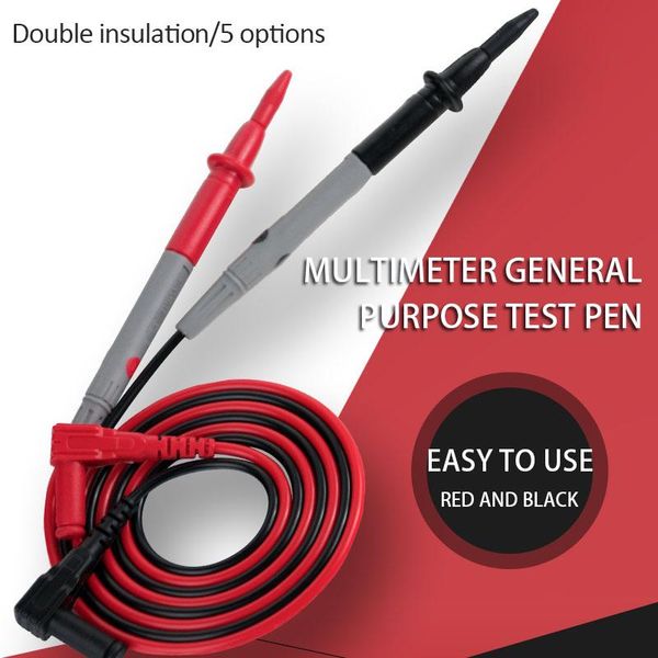 

multimeters 1pair/set 1000v 10a universal digital thin tip needle multimeter multi meter test lead probe wire pen cable tester