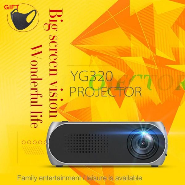 

smart home control 1080p mini micro projector led high-definition built-in speaker projection video cinema with av/usb/hdm/headphone