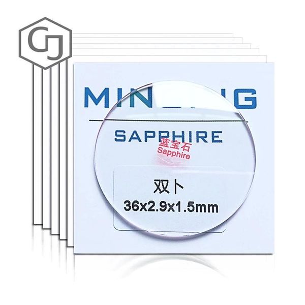 

repair tools & kits 1.5mm thick double domed sapphire watch crystal diameter from 39~40mm concave glass