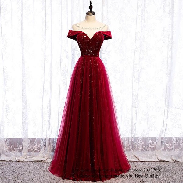 

sweety sweetheart sequins a-line red formal evening dresses 2021 scoop ruffles tulle lace up cocktail prom party gowns e20, Black;red