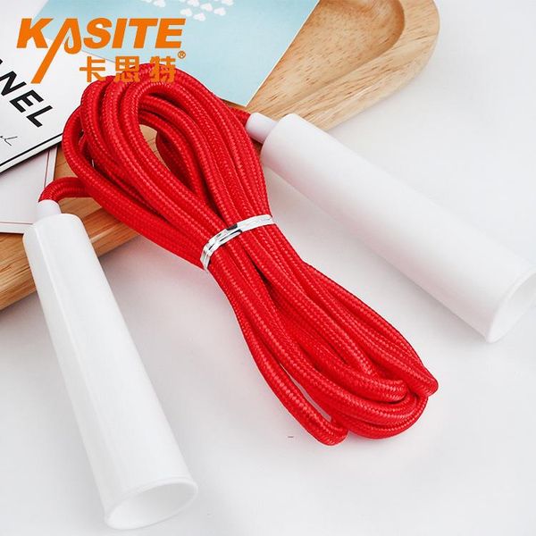 

jump ropes cotton rope plastic handle wu fang bu sheng small skipping export