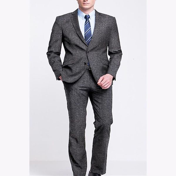 

men's suits & blazers men's suits plaid suit two buttons from the groom's tuxedo sewn mixture of male wool custom-made (jacke, White;black