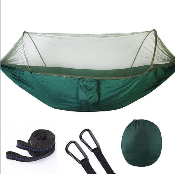 

tents and shelters 250x120cm camping hammock mosquito net -up outdoor parachute sleeping hammocks