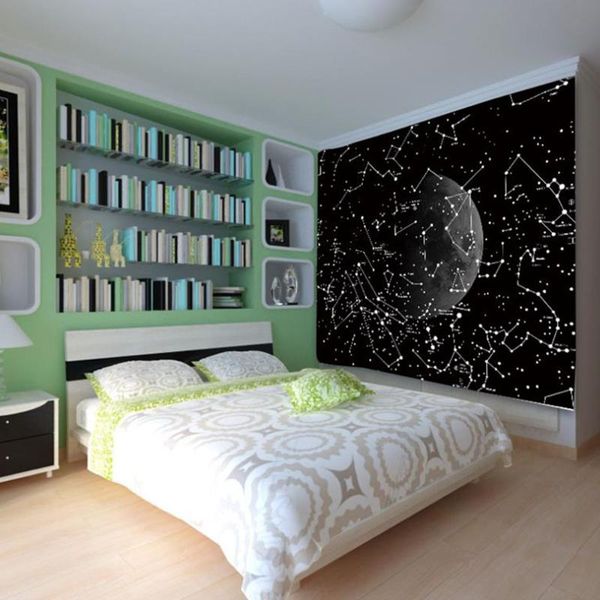 

tapestries sale universe moon hanging tapestry ins home decor galaxy constellation series starry sky background wall