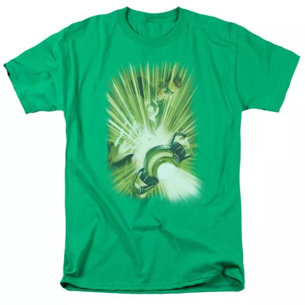 

Green Lantern - Lantern'S Light T-Shirt DC Comics Sizes S-3X NEW, White;black