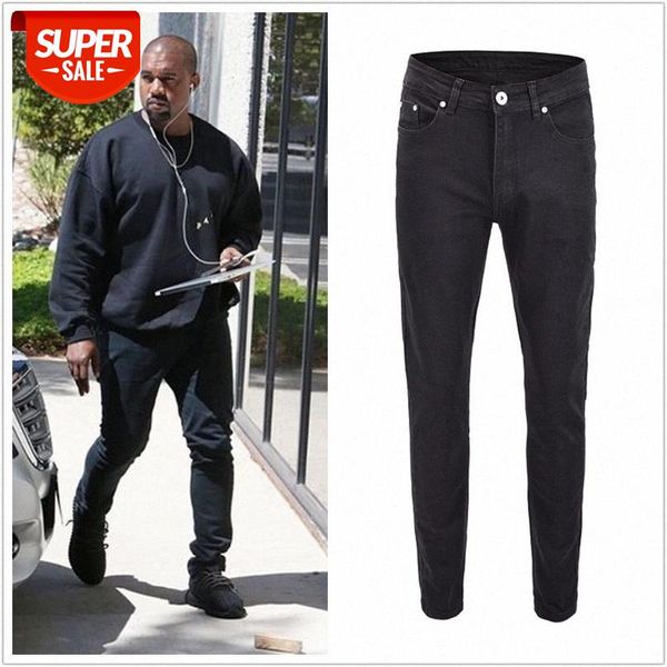 

kanye west and ins pure black four-match stretch slim-fit jeans #vc8n, Blue