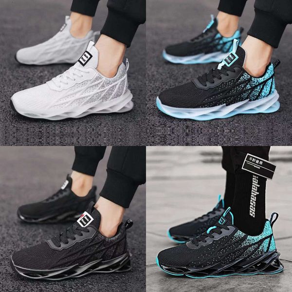 

Casual shoes Blade Casual men's shoes 2021 summer new leisure flying weaving fashion sports TLWV JG0E, White