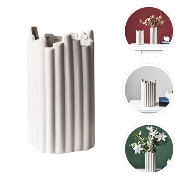 

vases 1pc nordic style irregular ceramic vase dried flower container decor