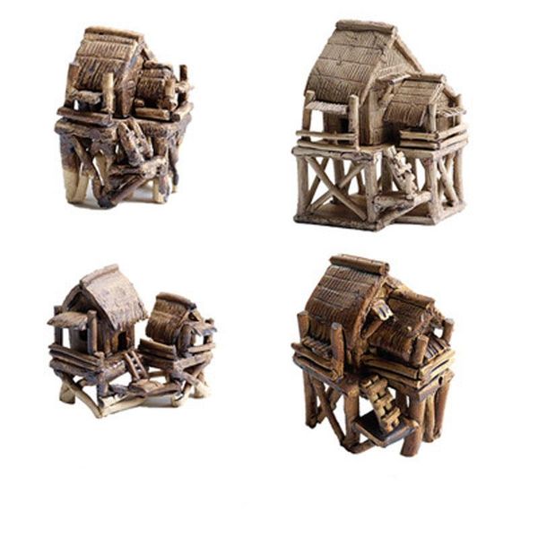 

decorations home decoration craft figurines miniatures ceramics retro vintage cottage house rockery accessories aquarium decorate
