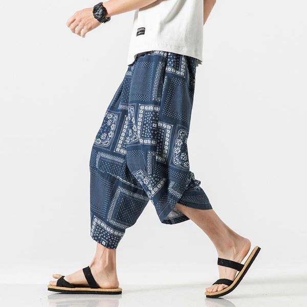 

men's pants casual mens linen summer harlan full-length solid light cotton loose trousers co, Black