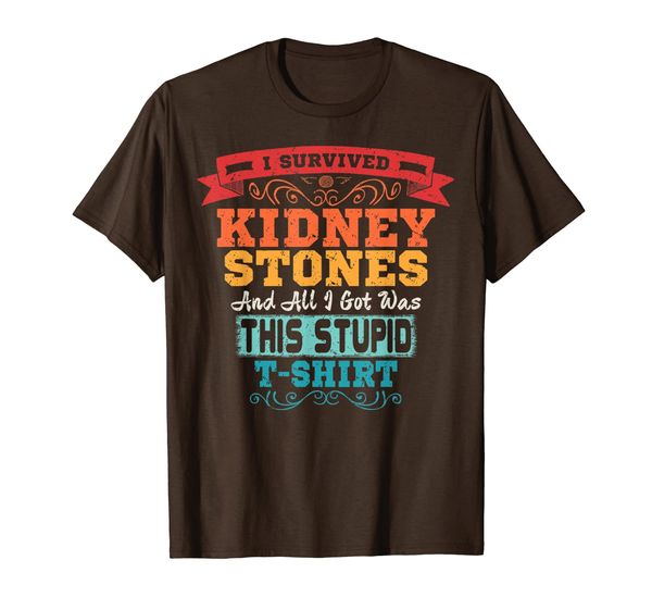 

Kidney Stones TShirt Removal Surgery Survivor Awareness Gift, Mainly pictures