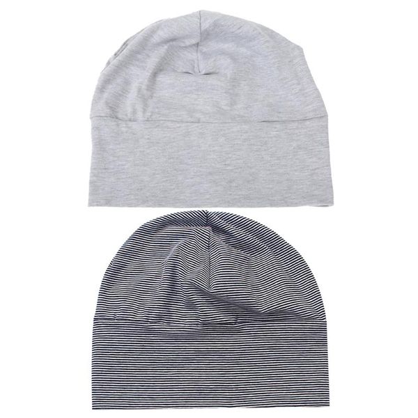 

2x women fashion beanies hats sleep caps headwear turban hijab eye cover shower