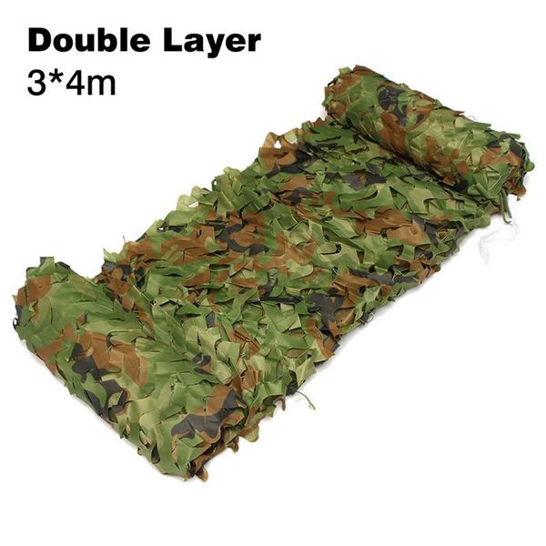 

hunting military camouflage nets woodland army training net privacy protection mesh for camping forest landscape outdoor pads