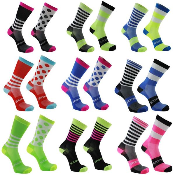 

sports socks professional road bicycle breathable outdoor bike racing cycling, Black