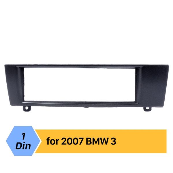 Nachrüstung 182*53mm 1Din Rahmen Kit Auto DVD Stereo Fascia Radio Panel für 2004 2005 2006 2007-2012 BMW 3 Serie E90 E91