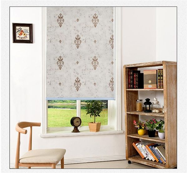 

blinds wholesale price custome sized printed black out roller haoyan 040506