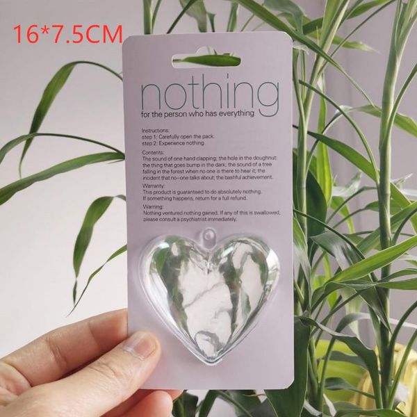 

party decoration gift of nothing for the person who has everything