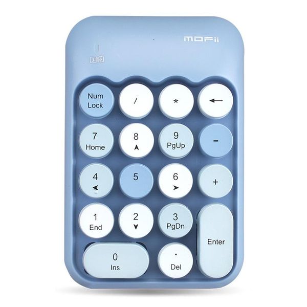 

keyboards mini 2.4g wireless keyboard lovely 18 keys numeric keypad for lapcomputer digital pc accounting