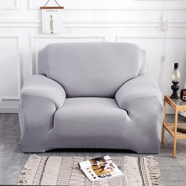 

chair covers thicken plush elastic sofa for living room universal all-inclusive sectional couch cover 1/2/3/4 seater