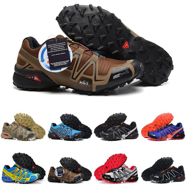 

r speed cross 3 outdoor mens running shoes speedcross runner jogging iii black green pink grey #56 men trainers sports sneakers chaussures z