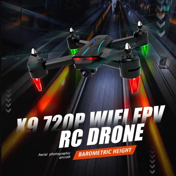 

2.4g rc drone with camera 720p altitude hold headless mode one key return quadcopter 20mins flight time helicopter toy drones