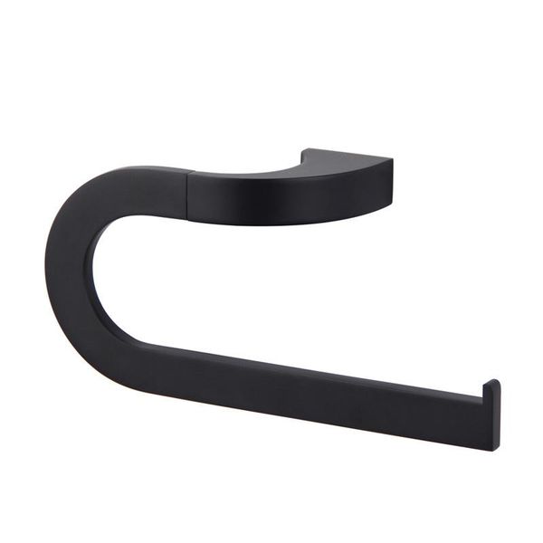 

towel racks matte black brass wall mounted copper bar clothes rack fashion single ring hook zinc alloy bathroom accessories