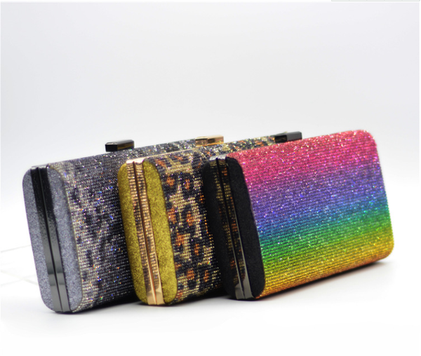 

evening bags european and american large rectangular hard shell messengerbag banquet hardshell bag