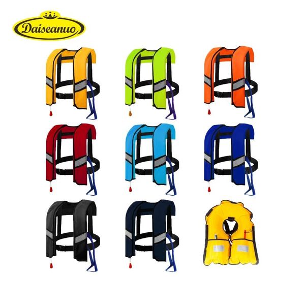 

life vest & buoy professional automatic inflatable jacket swimming fishing survival for adult