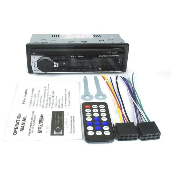 

autoradio car stereo radio fm aux input receiver usb jsd-520 12v in-dash 1 din mp3 multimedia player & mp4 players