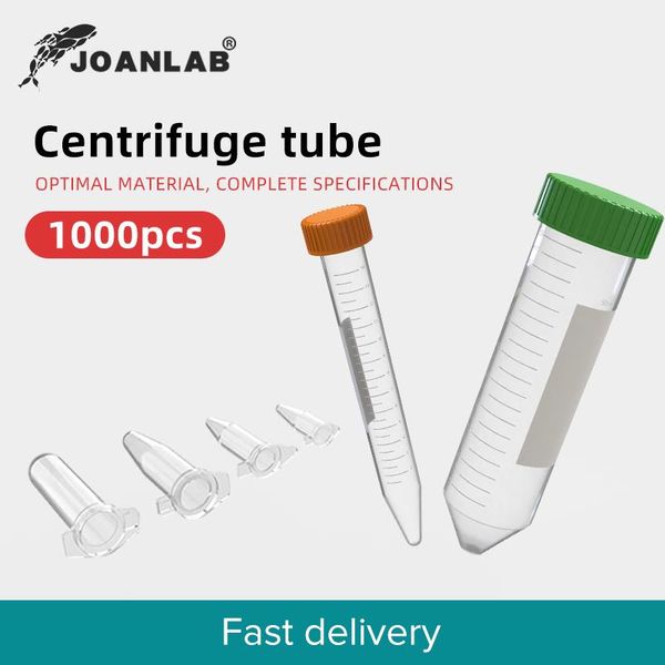 

lab supplies mini plastic centrifuge tube graduation 0.2ml 0.5ml 1.5ml 2ml 10ml 15ml 50ml pcr prp test plasma tubes