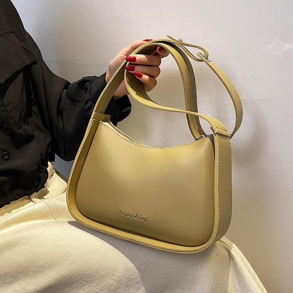 

niche design bag female 2021 fashion messenger shoulder square underarm dual-use width: 25cm bags