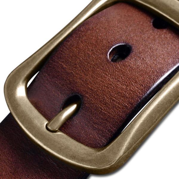 

belts [loss impulse] belt male pin buckle automatic 2021 fashion young and middle-aged jeans casual tide, Black;brown