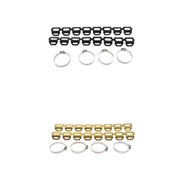 

motorcycle exhaust system muffler pipe heat shield for r1200 f800 f700 f650 gs gold/black