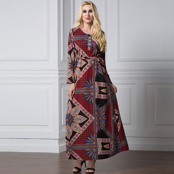 

vestidos abaya kaftan dubai long arabic hijab muslim dress abayas for women turkey islam clothing robe musulmane longue femme, Red