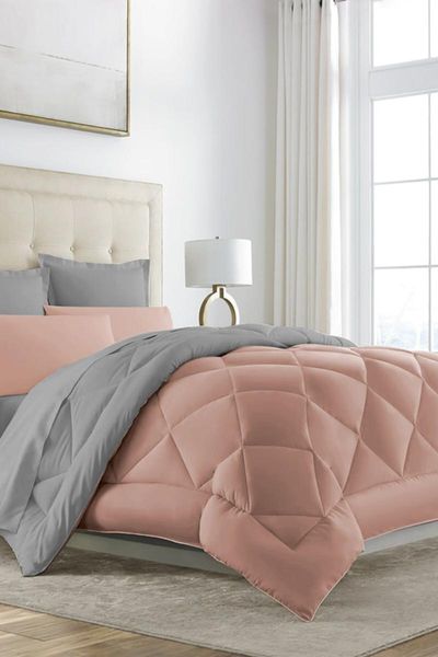 

comforters & sets double-sided lux silicon quilt-single